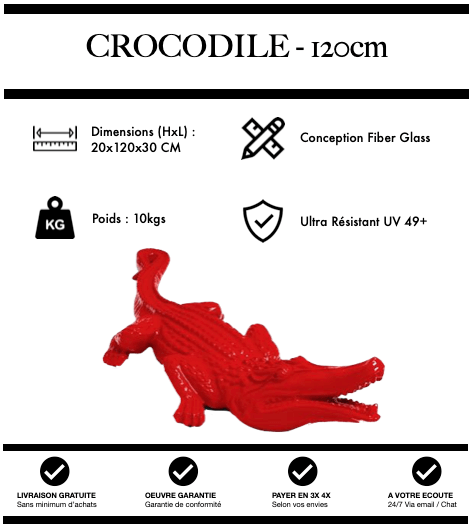 Crocodile 120 cm