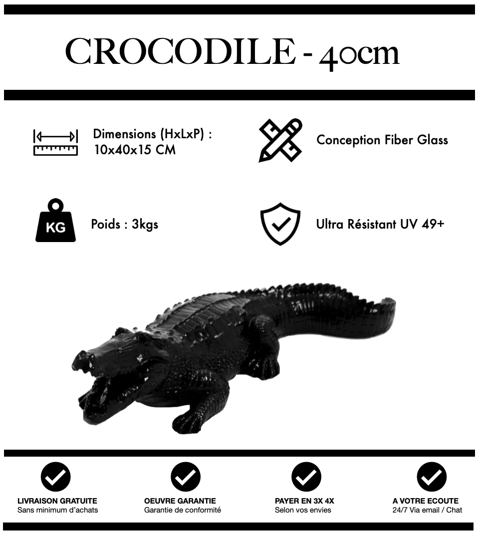 Crocodile 40 cm