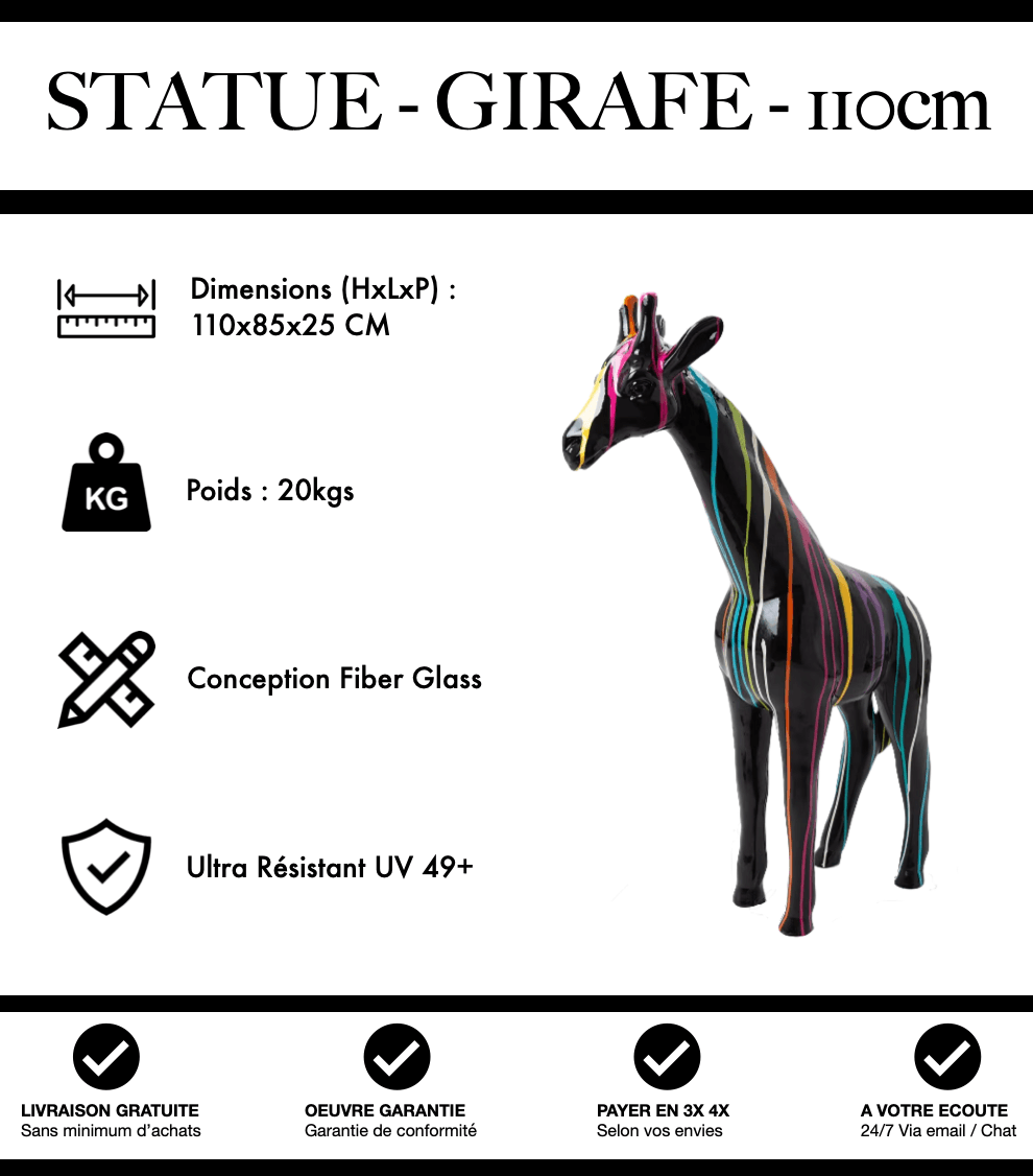 Girafe 110 cm