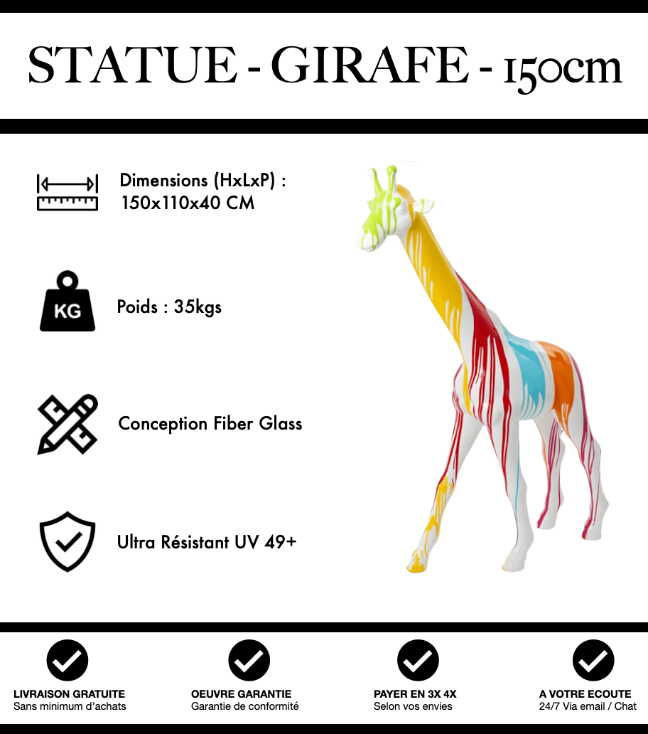 Girafe 150 cm