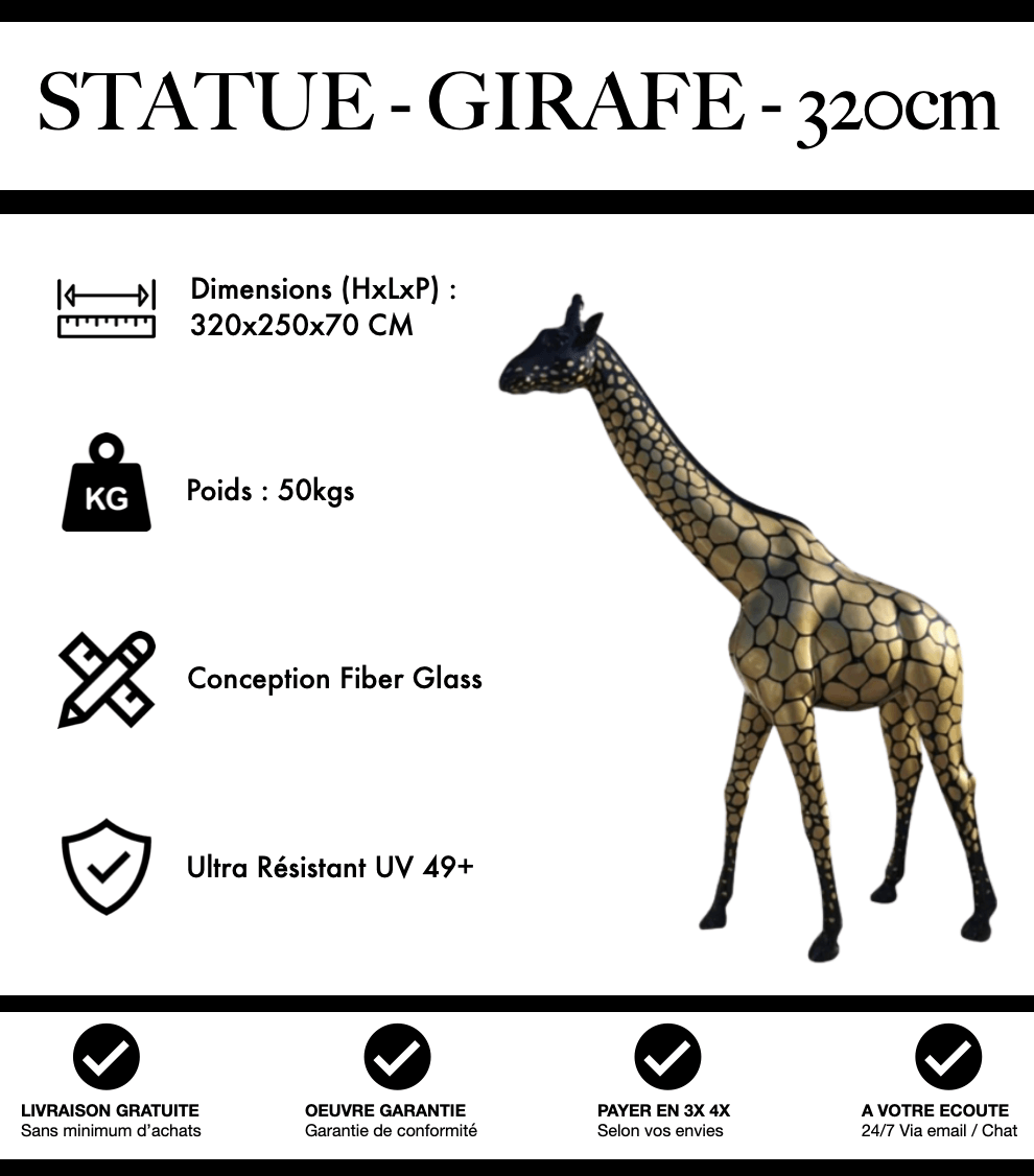 Girafe 320 cm